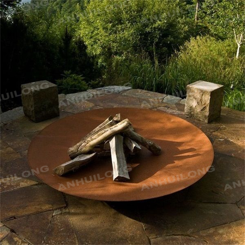 Crushed Black Lava Filling natural gas outdoor fire pit Dealer